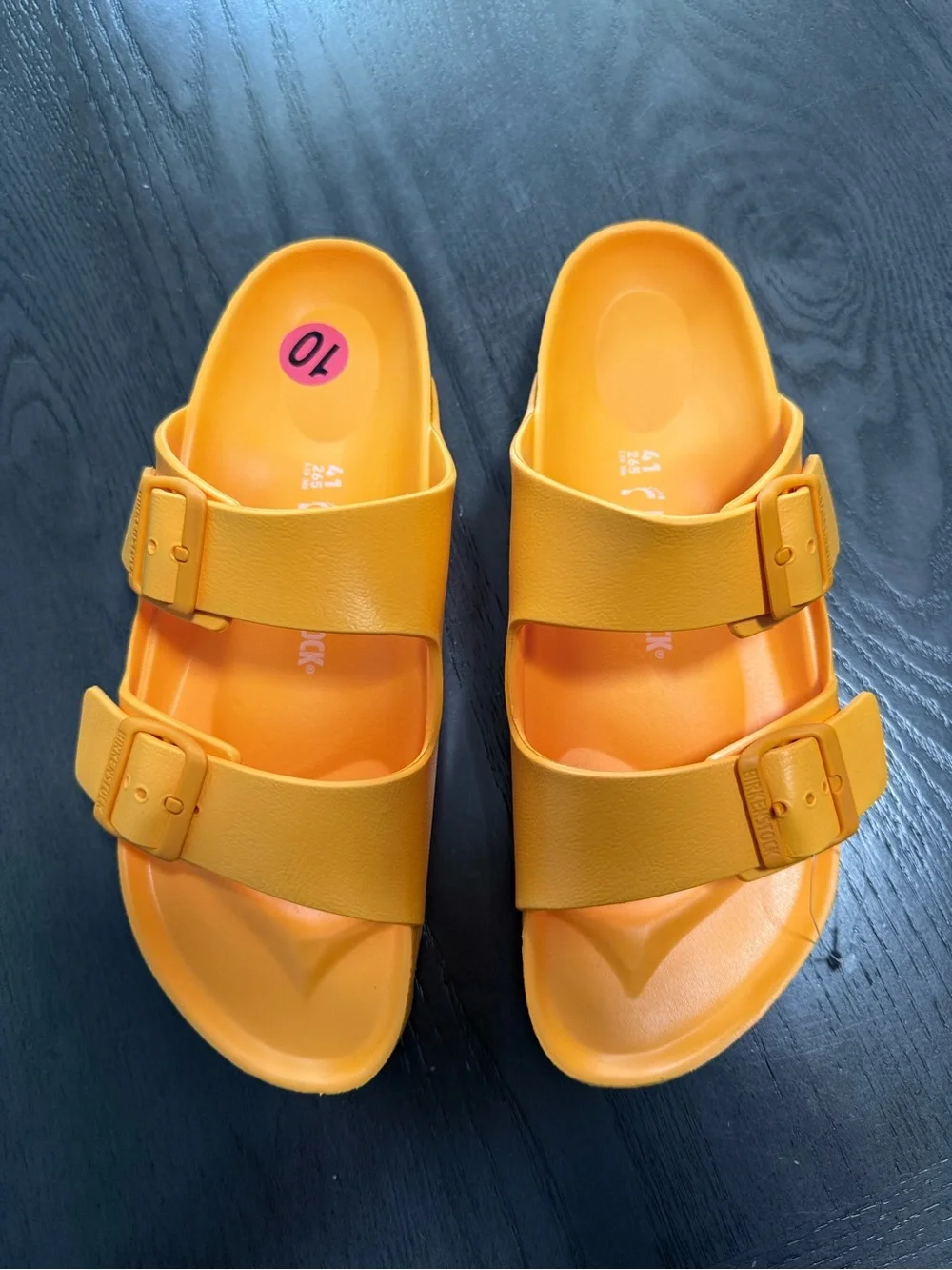 Birkenstock Unisex Arizona EVA Zinnia Sandal Narrow Waterproof L 10 M 8 - Picture 2 of 6